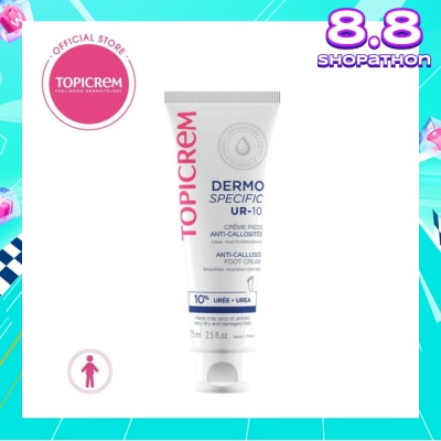 TOPICREM UR-10 Anti Calluses Foot Cream 75ml