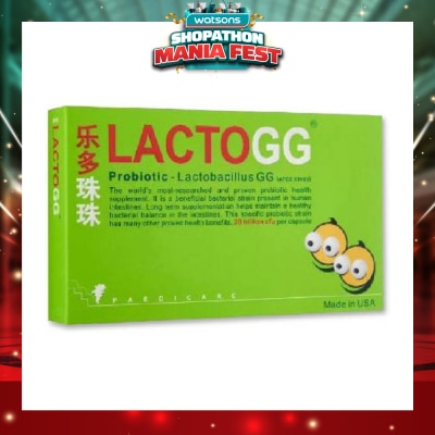 LACTOGG - Lactogg Probiotic Capsules 30s