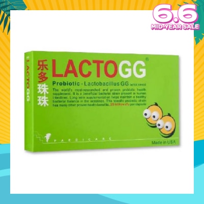 LACTOGG Lactogg Probiotic Capsules 30s