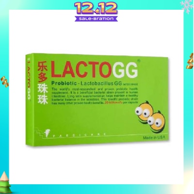 LACTOGG Lactogg Probiotic Capsules 30s