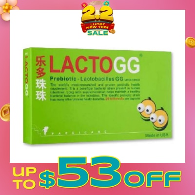 LACTOGG [CNY] Lactogg Probiotic Capsules 30s