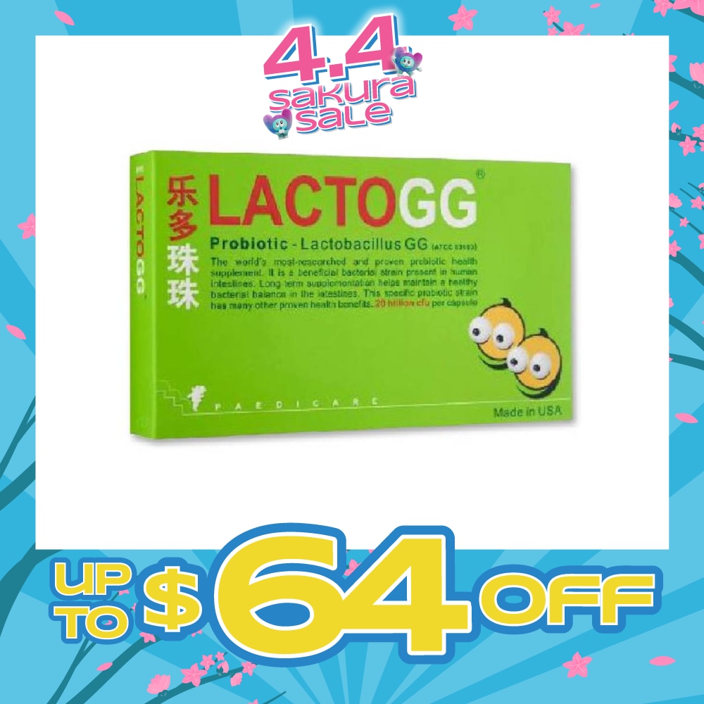 Lactogg Probiotic Capsules 30s