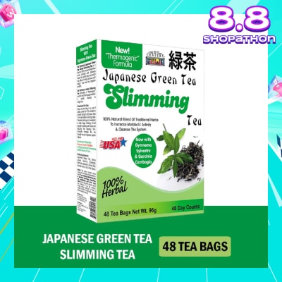 21ST CENTURY 100% Herbal Slimming Caffine Free Japanese Green Tea Bags (Increase Metabolic Activity) 2g x 24s