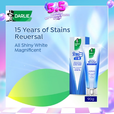 DARLIE - All Shiny White Magnificent Toothpaste Forest Mint 90g (Expiry: Apr`2027)