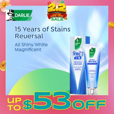 DARLIE All Shiny White Magnificent Toothpaste Forest Mint 90g