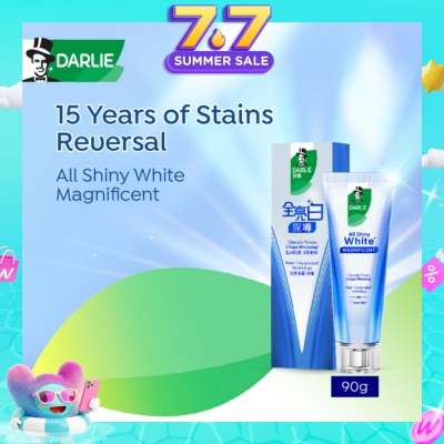 DARLIE - All Shiny White Magnificent Toothpaste Forest Mint 90g (Expiry: Apr`2027)