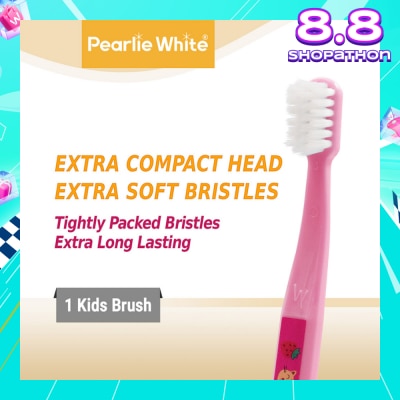 PEARLIE WHITE® Hello Kitty BrushCare Enamel Protect Kids Extra Soft ToothBrush 1s