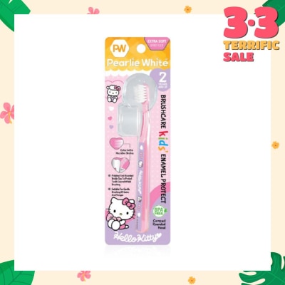 PEARLIE WHITE® Hello Kitty BrushCare Enamel Protect Kids Extra Soft ToothBrush 1s