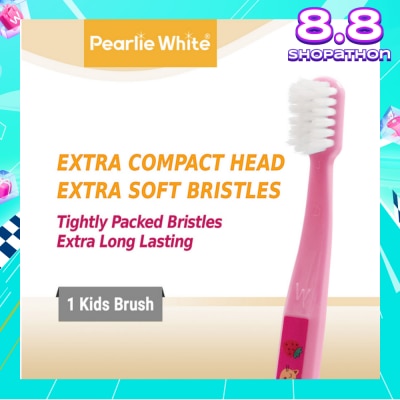 PEARLIE WHITE® Hello Kitty BrushCare Enamel Protect Kids Extra Soft ToothBrush 1s
