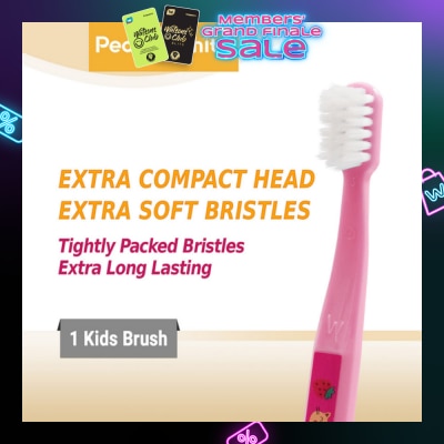 PEARLIE WHITE® Hello Kitty BrushCare Enamel Protect Kids Extra Soft ToothBrush 1s