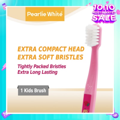 PEARLIE WHITE® Hello Kitty BrushCare Enamel Protect Kids Extra Soft ToothBrush 1s