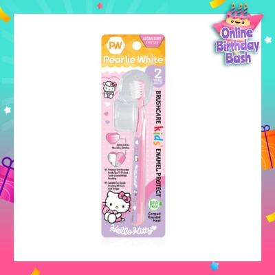 PEARLIE WHITE® Hello Kitty BrushCare Enamel Protect Kids Extra Soft ToothBrush 1s