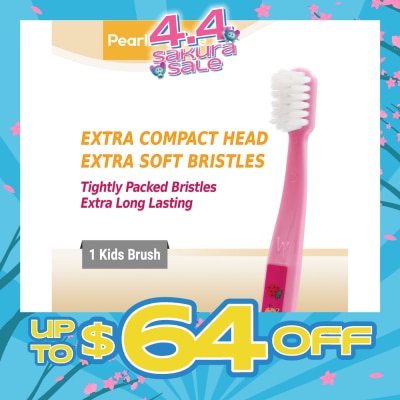 PEARLIE WHITE® - Hello Kitty BrushCare Enamel Protect Kids Extra Soft ToothBrush 1s