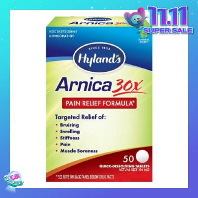 HYLAND'S Arnica 30X (Pain Relief Formula) 50s