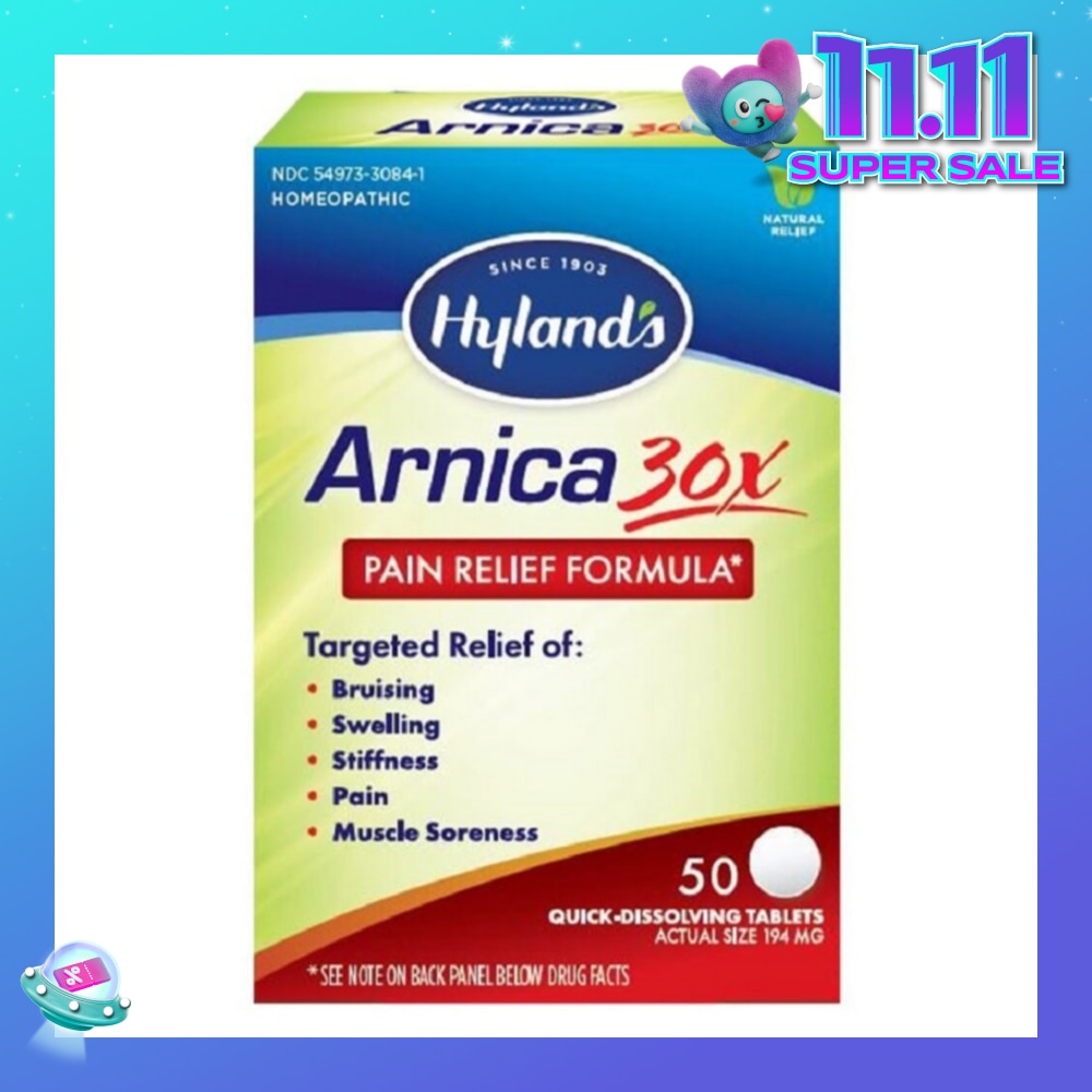 Arnica 30X (Pain Relief Formula) 50s