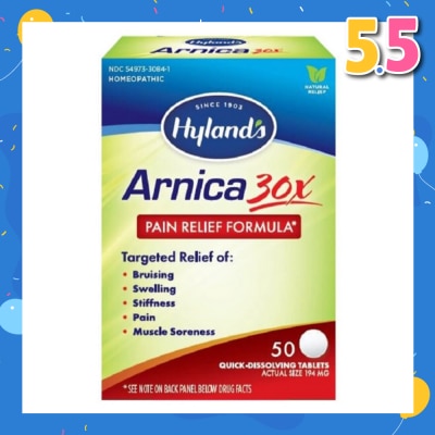 HYLAND'S Arnica 30X (Pain Relief Formula) 50s