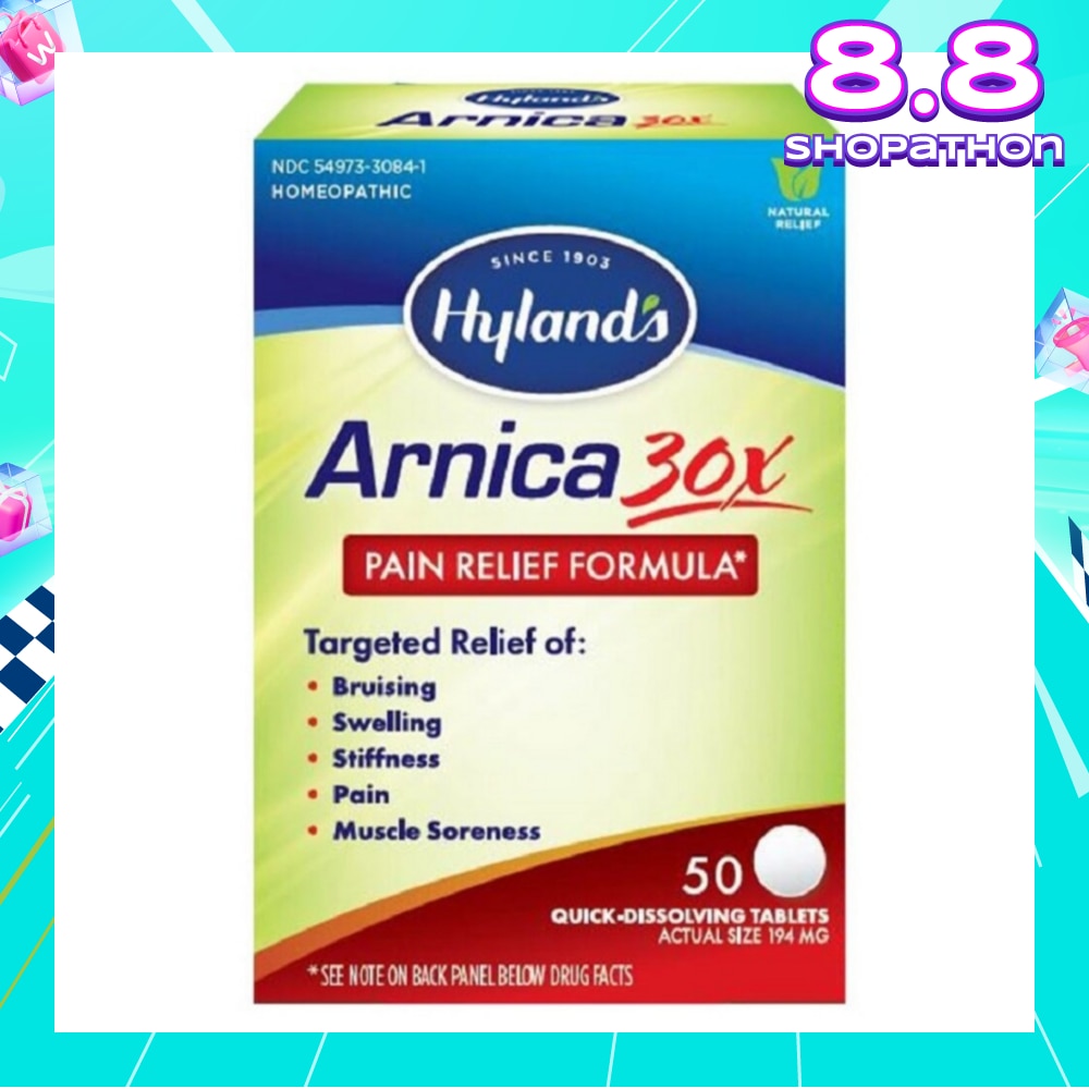 Arnica 30X (Pain Relief Formula) 50s