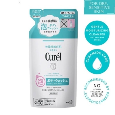 CUREL Instant Foaming Body Wash Refill 380ml