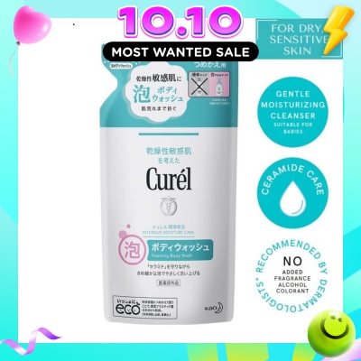 CUREL Instant Foaming Body Wash Refill 380ml image