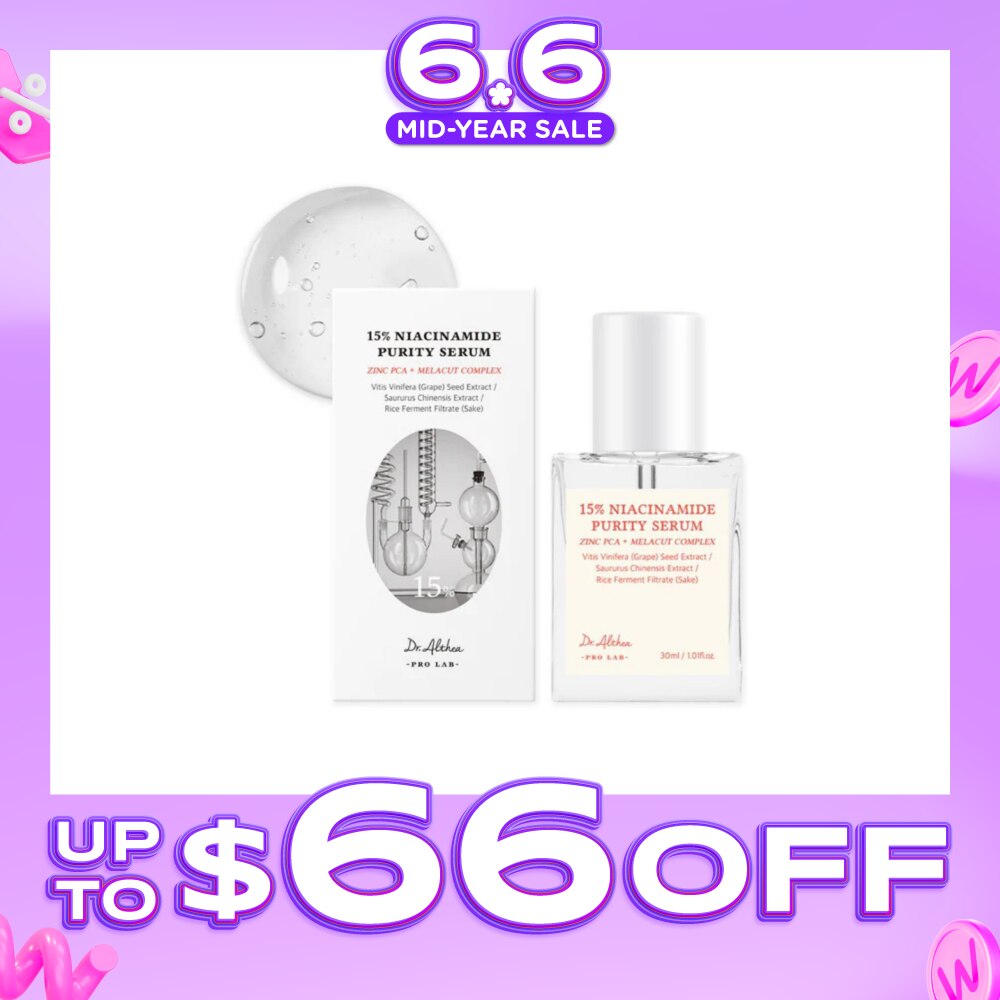 15% Niacinamide Purity Serum (To Improve Skin Condition, Tone & Texture With Gentle Formula) 30ml