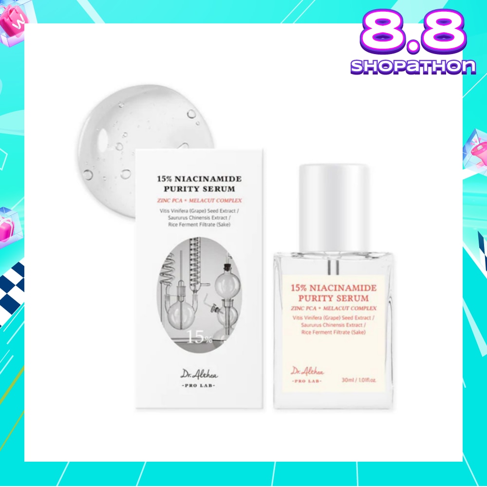 15% Niacinamide Purity Serum (To Improve Skin Condition, Tone & Texture With Gentle Formula) 30ml