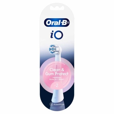 ORAL-B Clean & Gum Protect Electric Toothbrush Replacement Brush Heads White Refill 2s