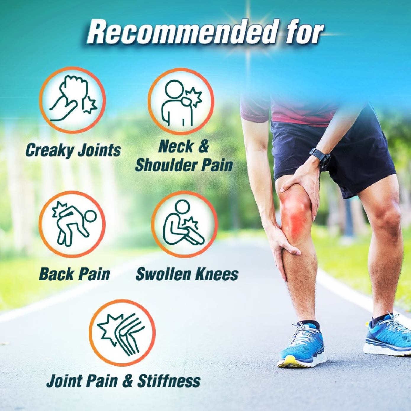 Joint Sensei Supreme Glucosamine Chondroitin Collagen Joint Supplement Tablet 540s