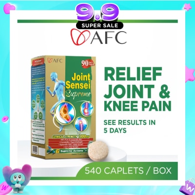 AFC - Joint Sensei Supreme Glucosamine Chondroitin Collagen Joint Supplement Tablet 540s image