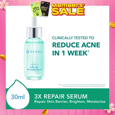 SENKA Acne Care 3x Repair Serum 30ml