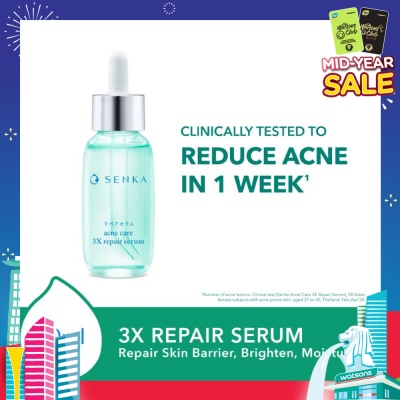 SENKA Acne Care 3x Repair Serum 30ml
