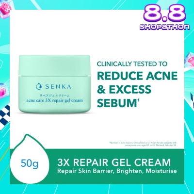 SENKA Acne Care 3x Gel Cream 50g