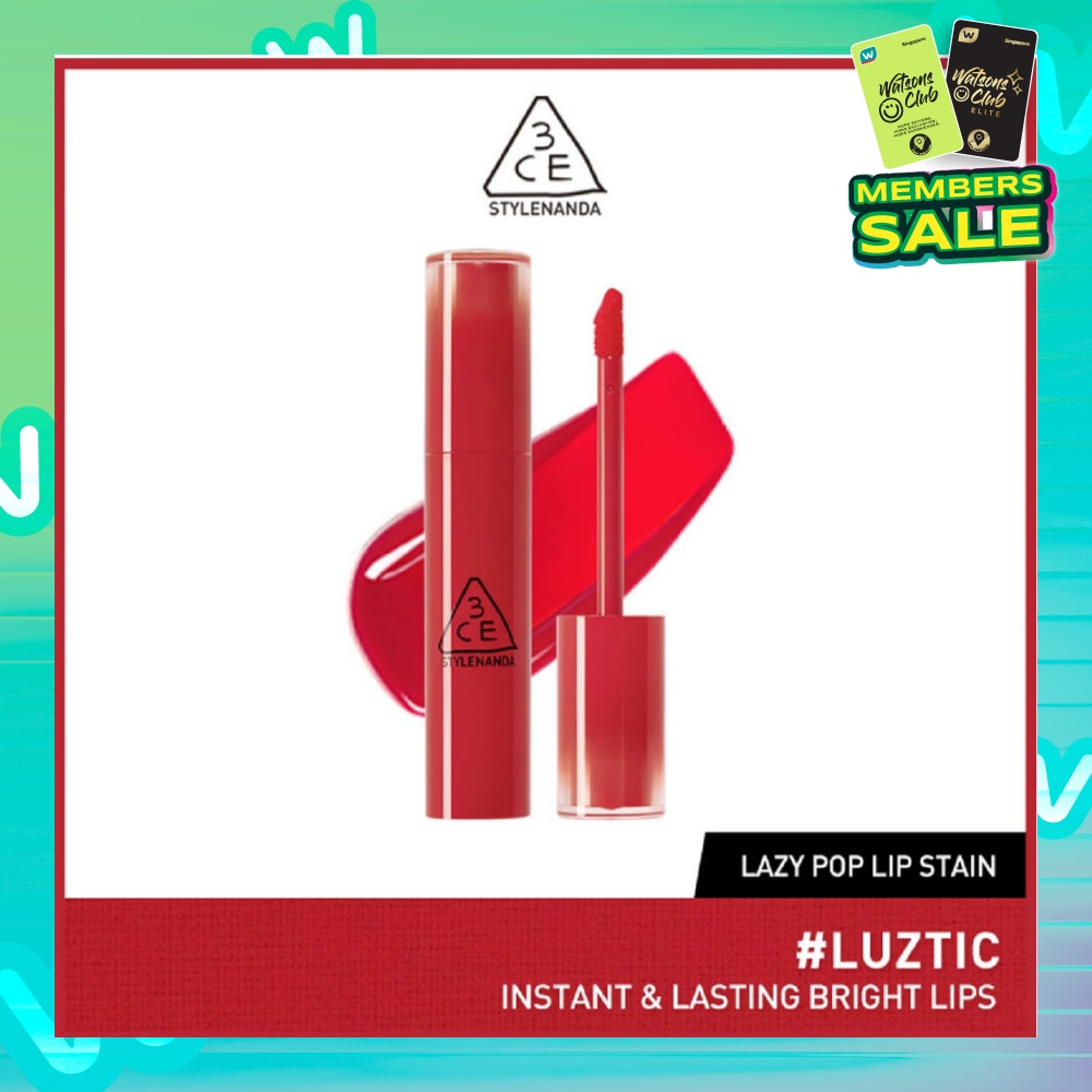 3CE Lazy Pop Lip Stain #Luztic 27.5g