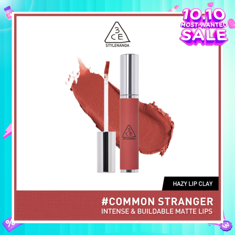 3CE Hazy Lip Clay #Common Stranger 1s