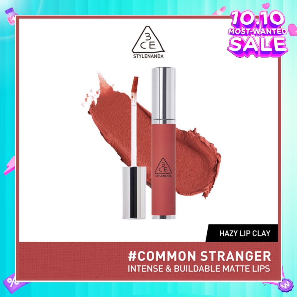 3CE Hazy Lip Clay #Common Stranger 1s