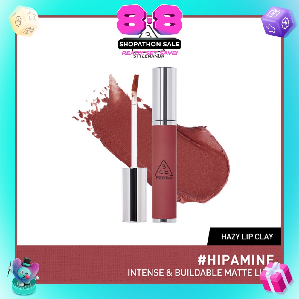Hazy Lip Clay #Hipamine 1s (Expiry: Mar`2027)