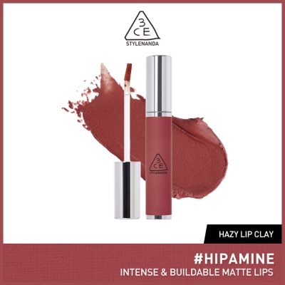 3CE Hazy Lip Clay #Hipamine 1s