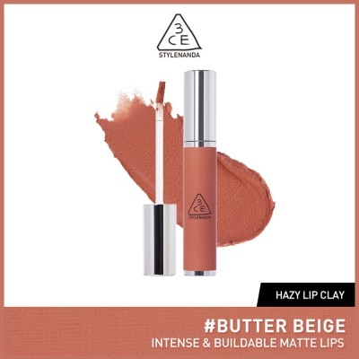 3CE Hazy Lip Clay #Butter Beige 1s