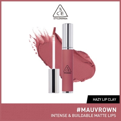 3CE Hazy Lip Clay #Mauvrown 1s