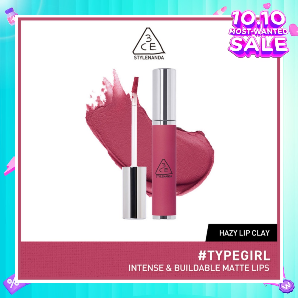 3CE Hazy Lip Clay #Typegirl 1s