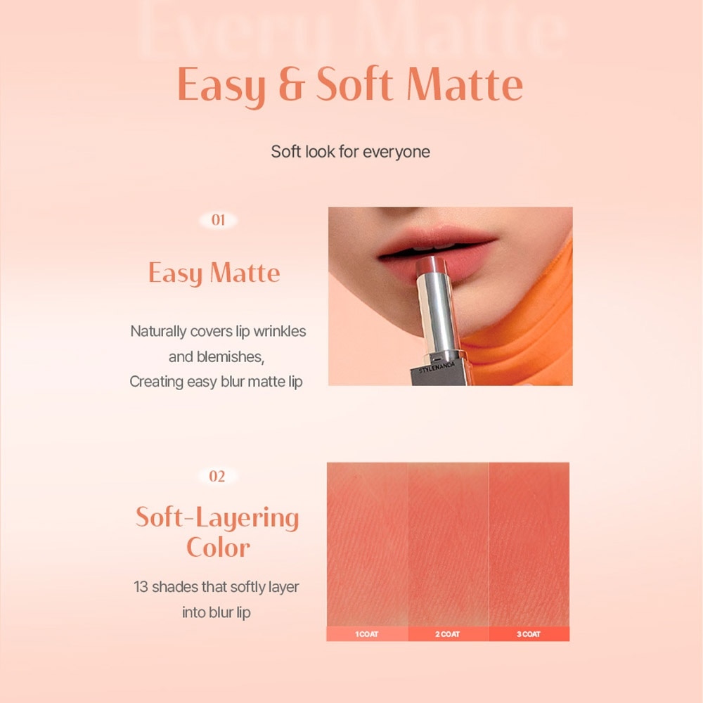 Blur Matte Lipstick #Newtro Wave 1s