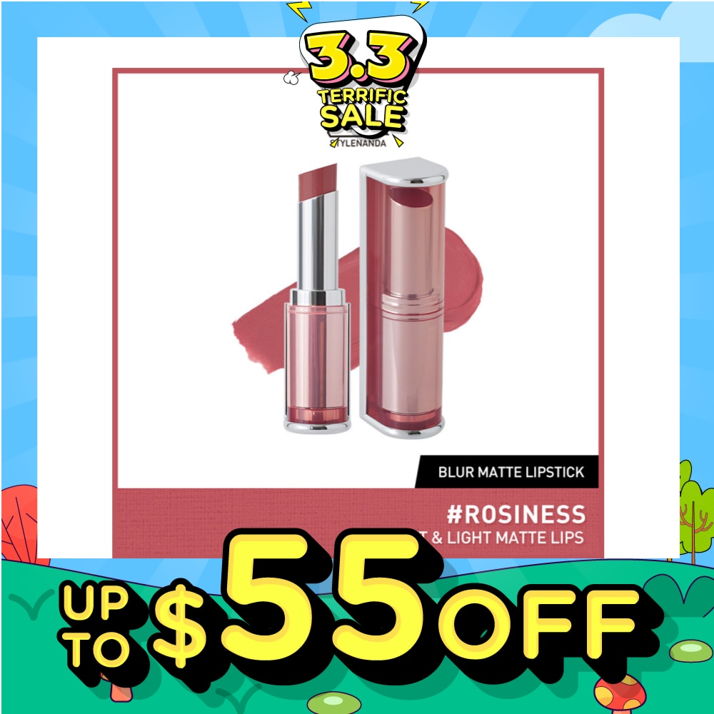 3CE Blur Matte Lipstick #Rosiness 1s