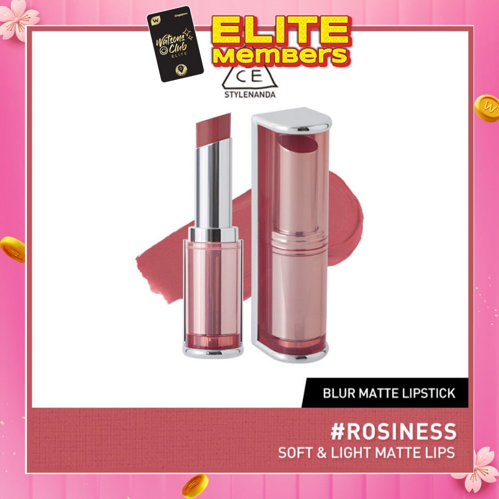 3CE Blur Matte Lipstick #Rosiness 1s