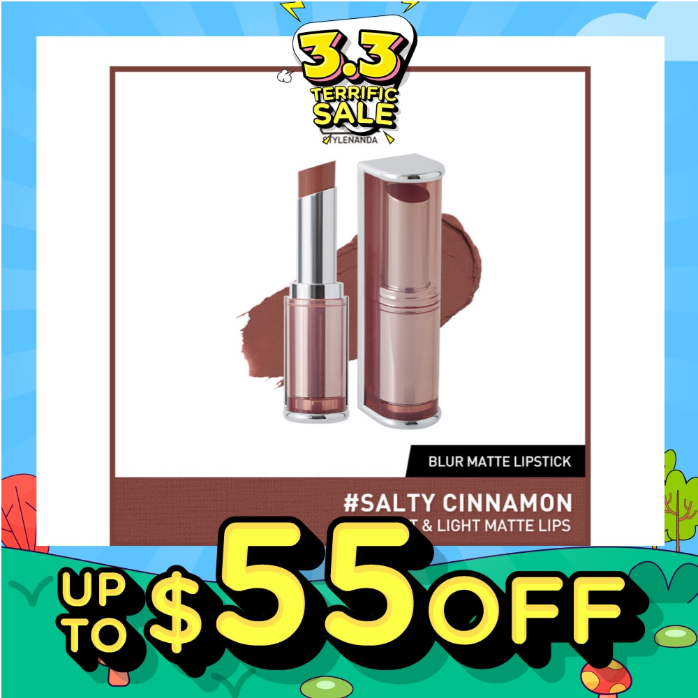 Blur Matte Lipstick #Salty Cinnamon 1s