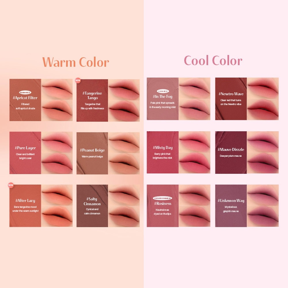 Blur Matte Lipstick #Apricot Filter 1s