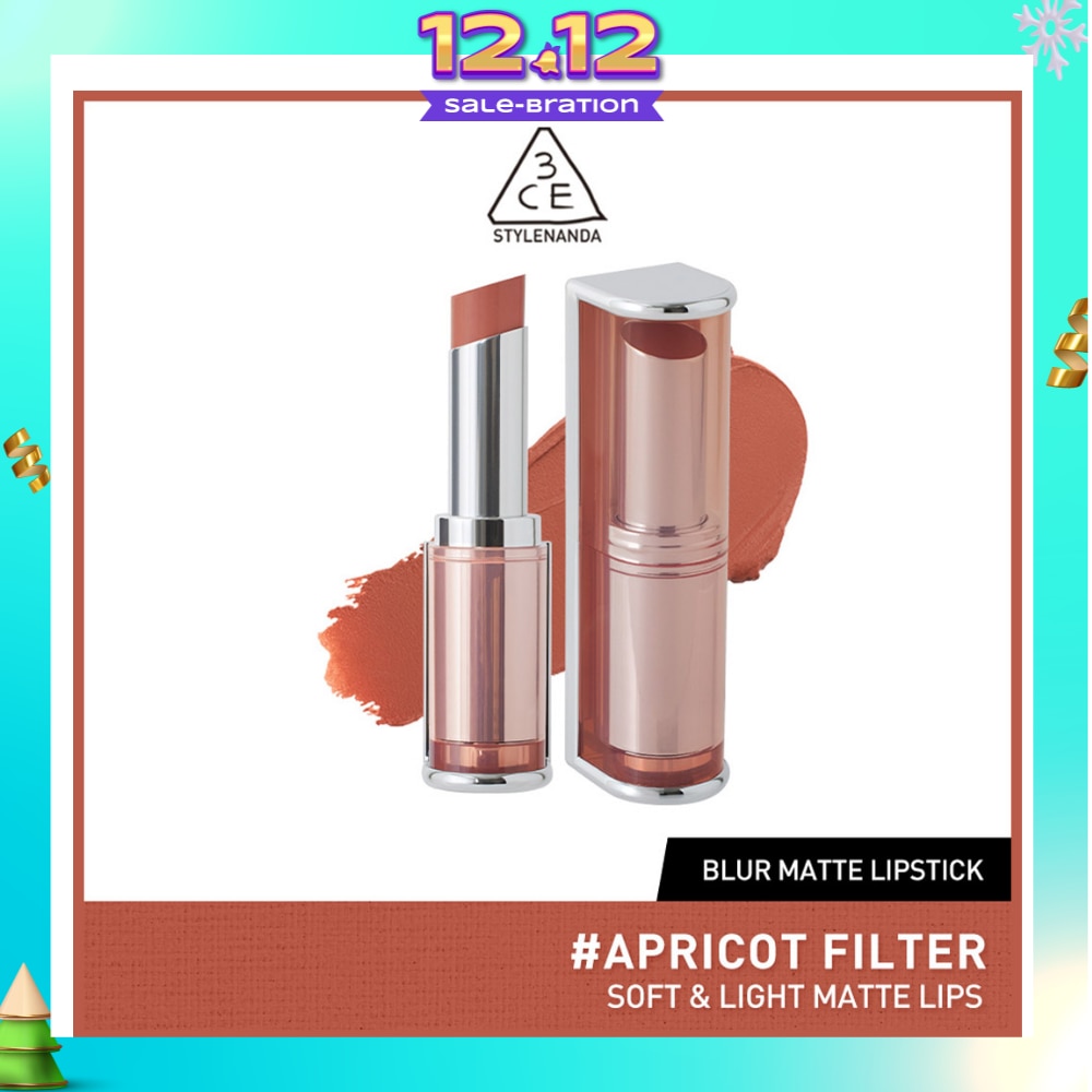 Blur Matte Lipstick #Apricot Filter 1s (Expiry: Sep`2026)