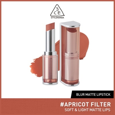 3CE Blur Matte Lipstick #Apricot Filter 1s