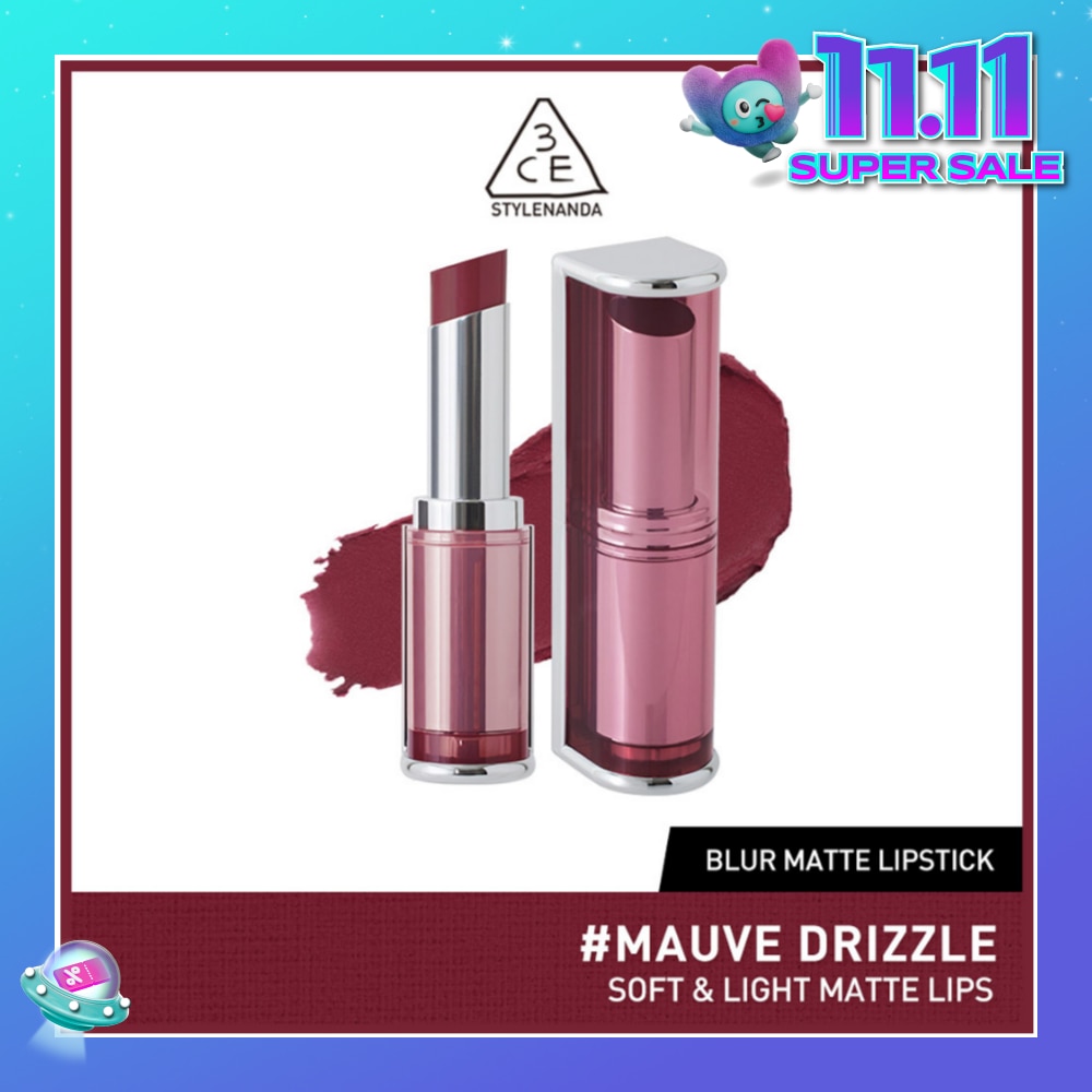 Blur Matte Lipstick #Mauve Drizzle 1s (Expiry: Aug`2026)