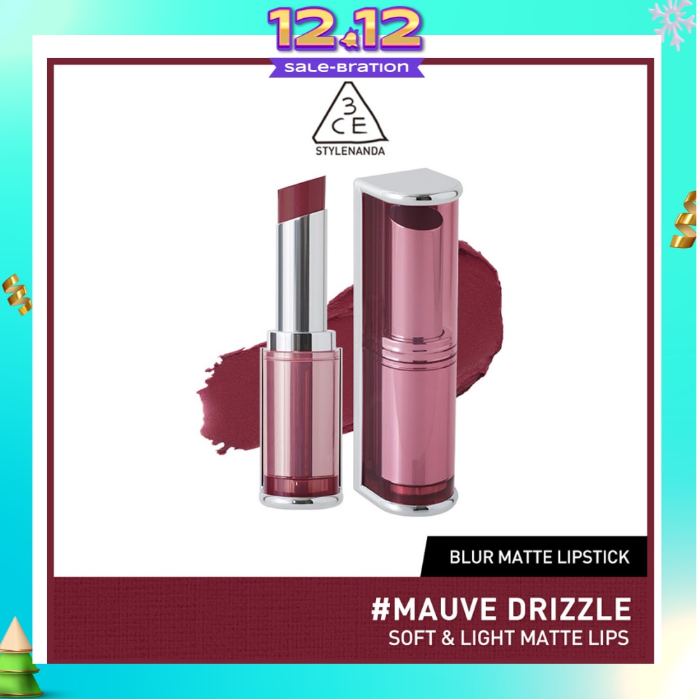 Blur Matte Lipstick #Mauve Drizzle 1s (Expiry: Aug`2026)