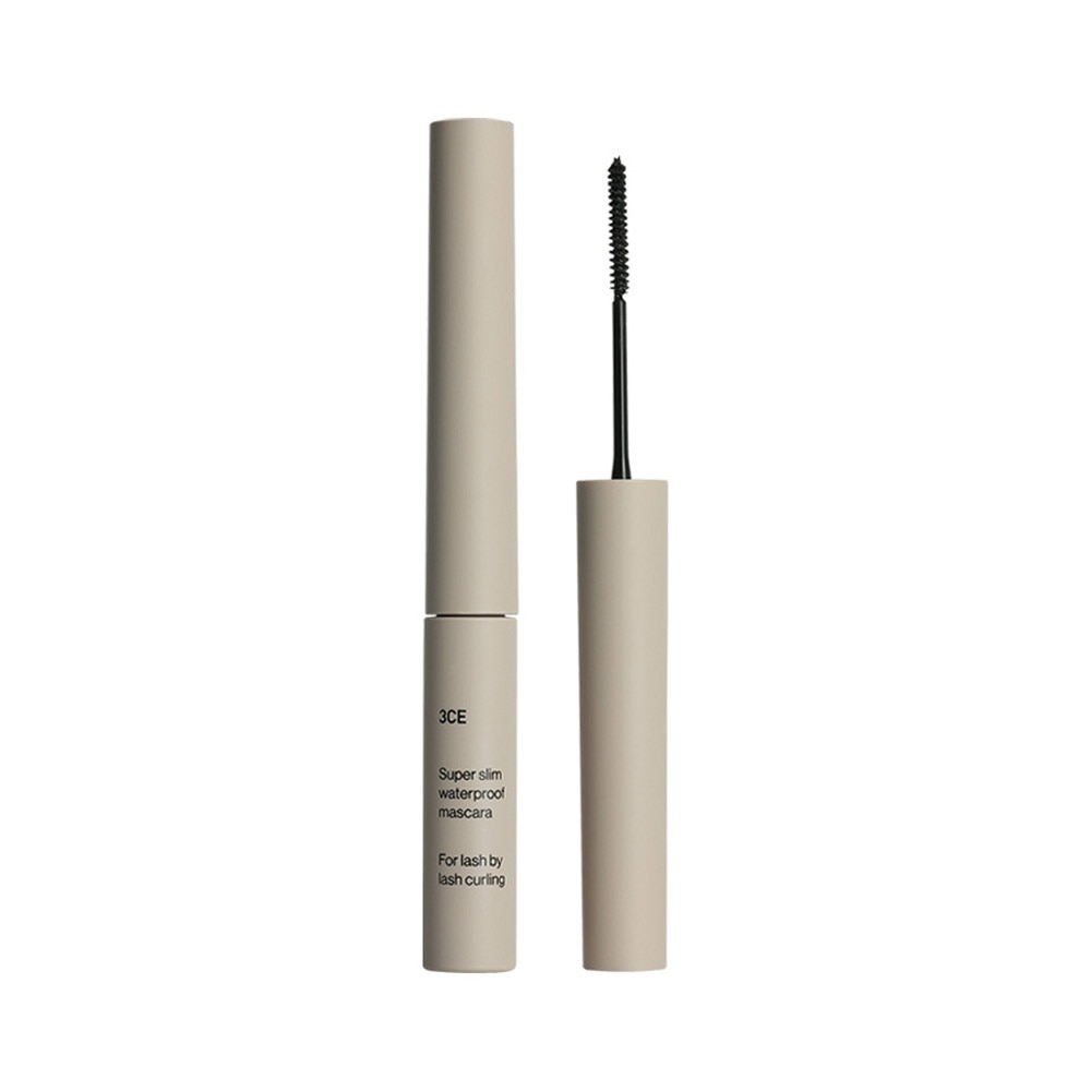 Super Slim Waterproof Mascara #Black 1s