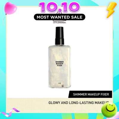 3CE Shimmer Makeup Fixer (For Glowy & Long Lasting Makeup) 170g image